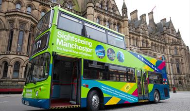 Sightseeing Manchester Tour Bus
