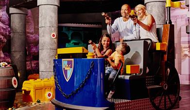 Kingdom Quest Ride at Legoland Discovery Centre
