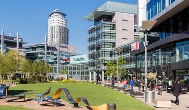 MediaCity in the day